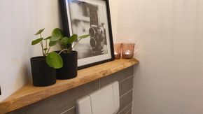 Wandplank toilet