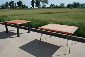 Houten tafels