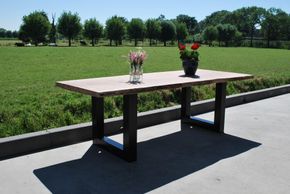 Tafel stalen onderstel